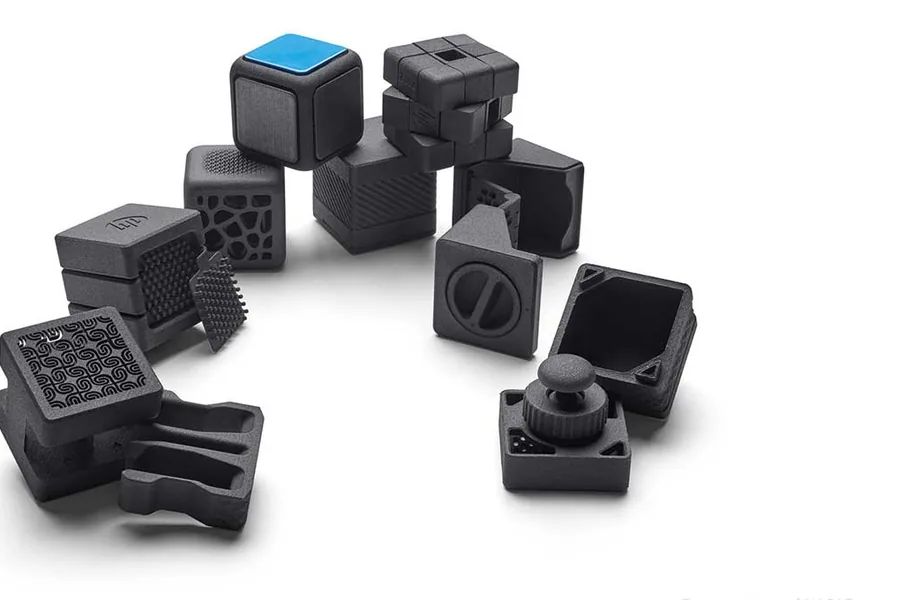 Nylon parts straight off the printer